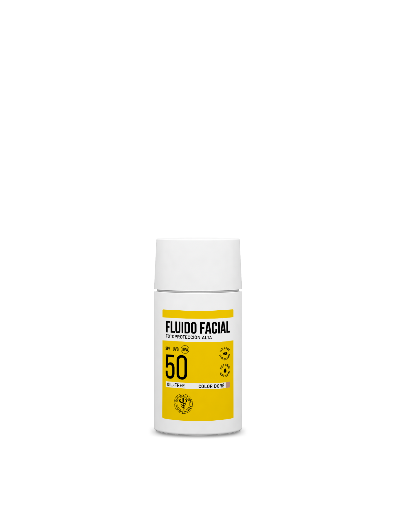 FLUIDO FACIAL SPF 50 COLOR DORÉ
